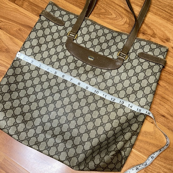 Authentic Vintage Gucci PVC Large Tote Bag - Picture 9 of 16